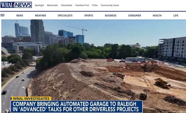 AUTOParkit Featured in WRAL Report